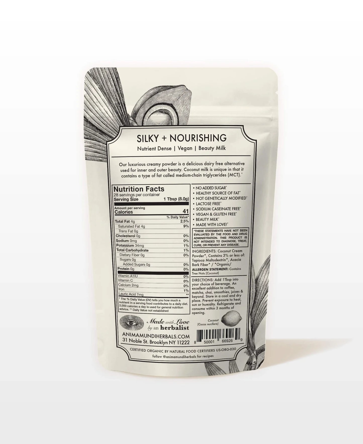 Coconut Cream: Dairy Free Creamer