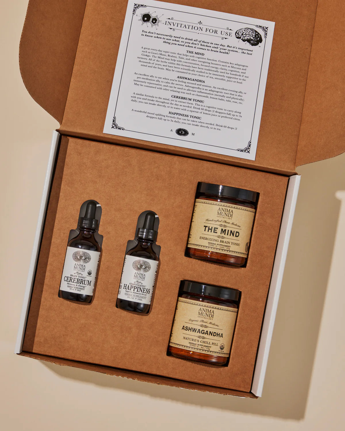 Brain Health Gift Box | Adaptogenic Kit