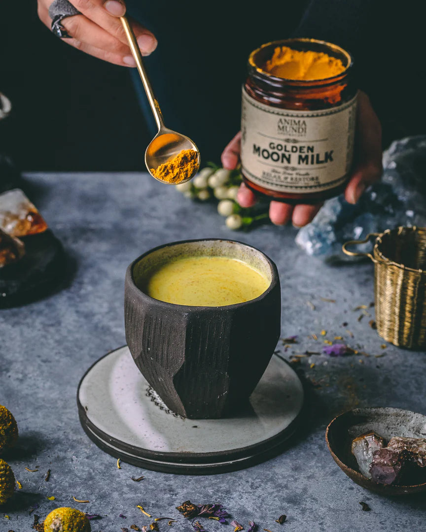 Golden Moon Milk: Blue Lotus Vanilla